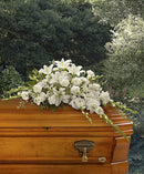 Bountiful Memories Casket Spray