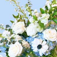 Designer's Choice Arrangement - Blue and White