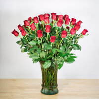 3 Dozen Red Roses Arranged