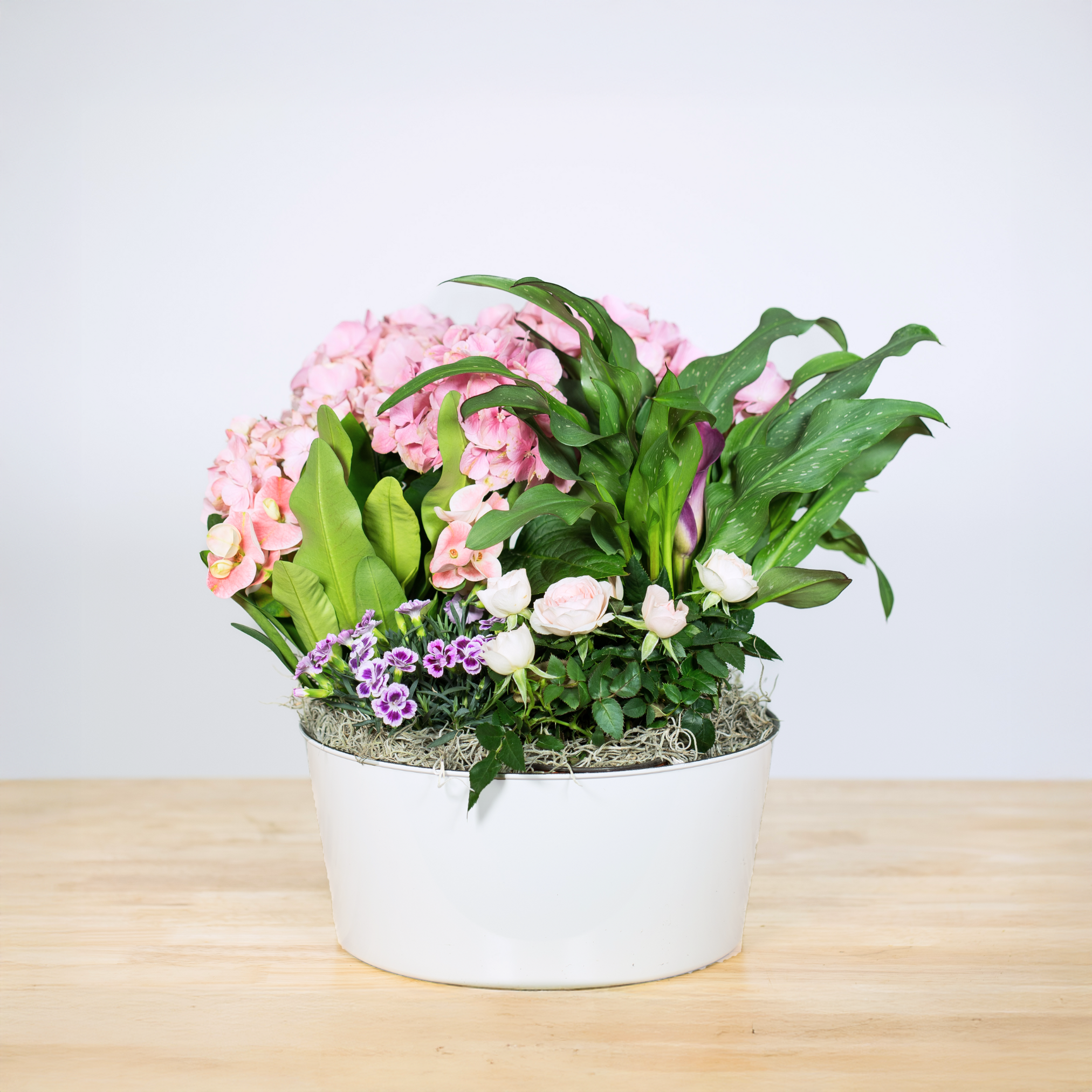 Valentine's Day English Garden Basket