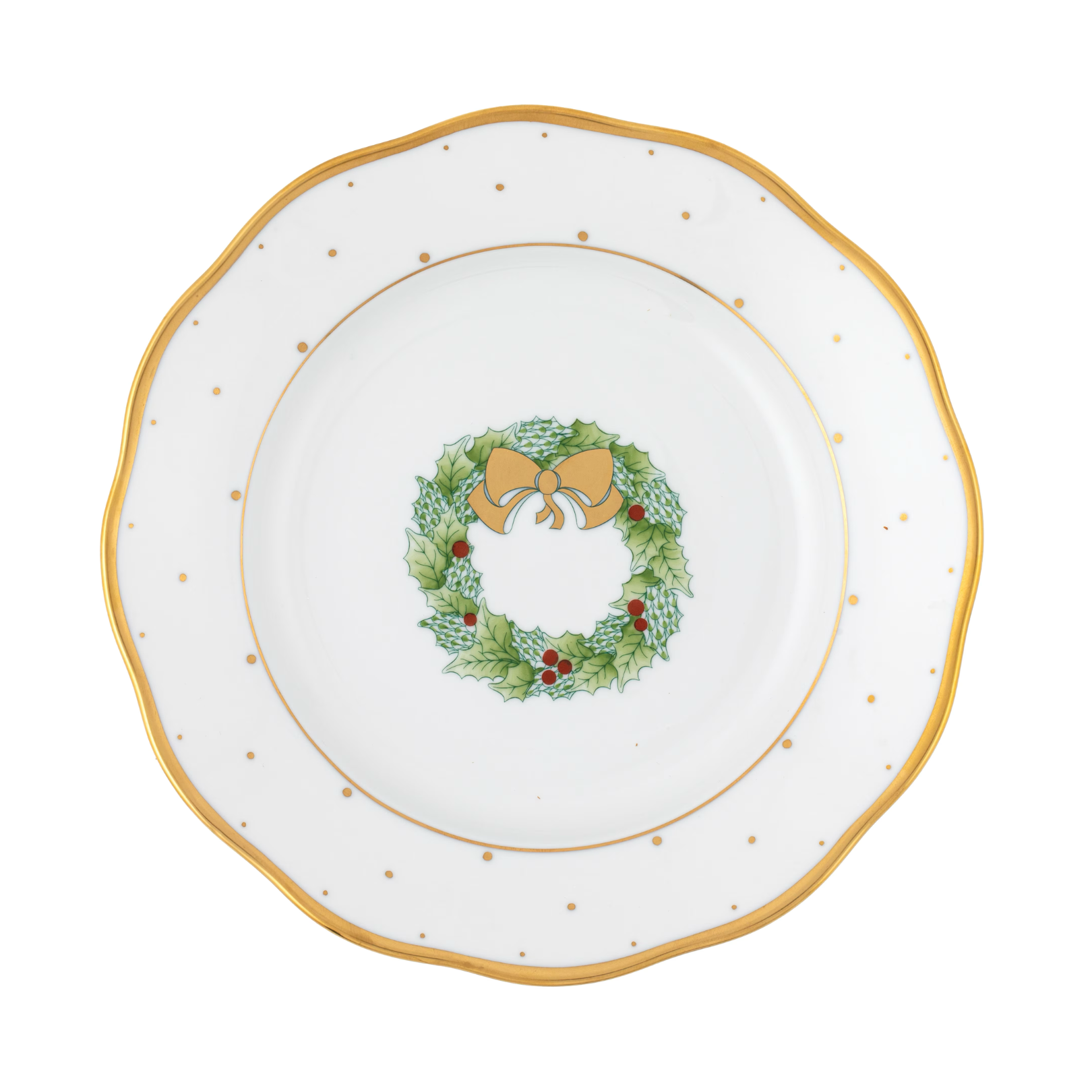 Herend Holiday Dessert Plates