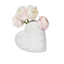 Juliska Berry & Thread 6" Heart Vase - Whitewash