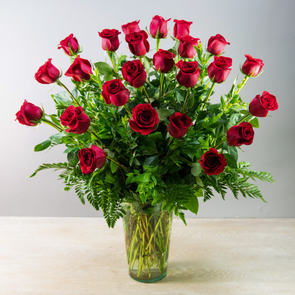 2 Dozen Red Roses Arranged - Tipton & Hurst